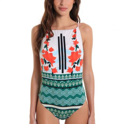 One-Piece Swimsuit Recreio Deco Flor
