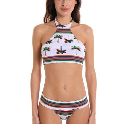 Bikini Two-Piece Swimsuit Copacabana Sandy Palm Tree