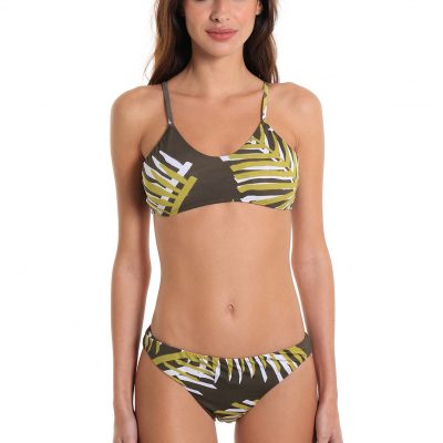 Bikini Two-Piece Swimsuit Arpoador Island Leaf